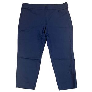 Kim Rogers Petite Navy Blue Pull-On Pants 16P